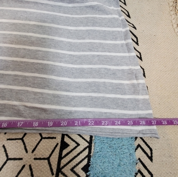 VINCE GRAY STRIPED RACER BACK MAXI DRESS, SZ XS - Picture 11 of 12